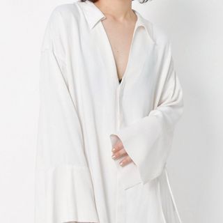 シティショップ(CITYSHOP)のシティショップ　VINTAGE SATIN OVER シャツ(シャツ/ブラウス(長袖/七分))