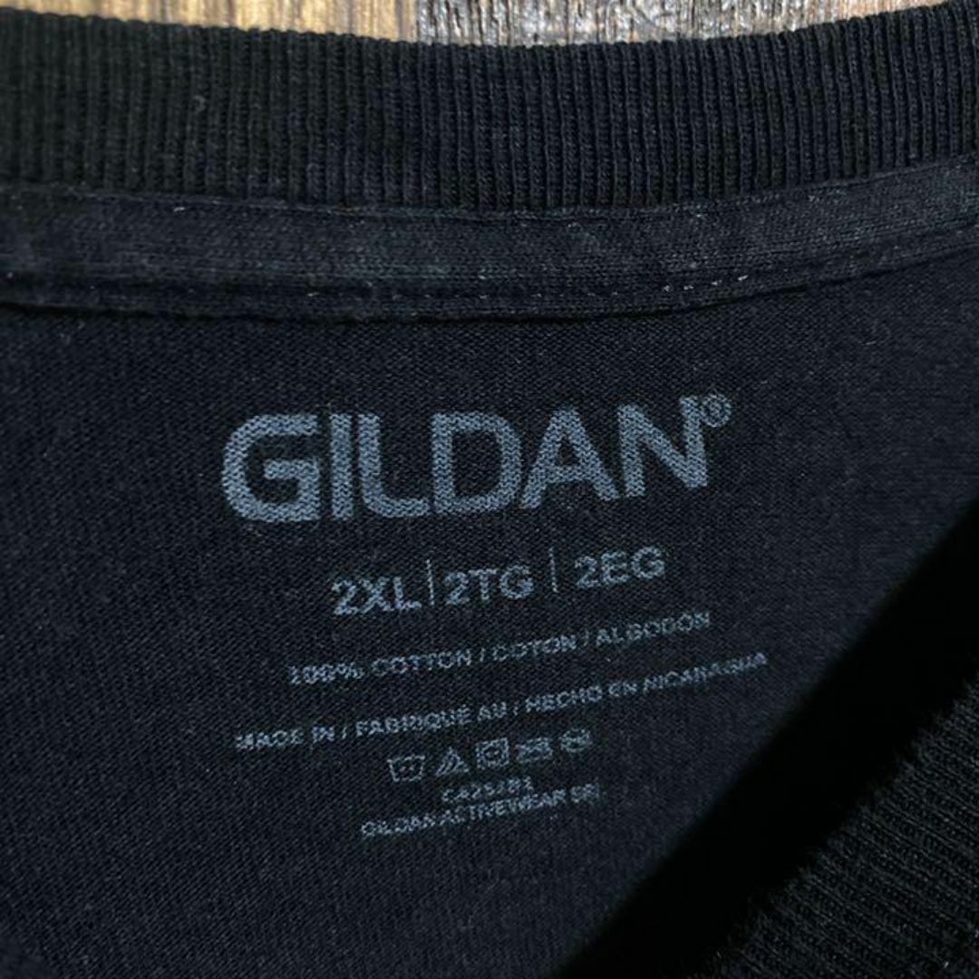 GILDAN(ギルタン)のギルダン ミッキー シルエット ビッグサイズ 2XL Tシャツ USA古着 半袖 メンズのトップス(Tシャツ/カットソー(半袖/袖なし))の商品写真