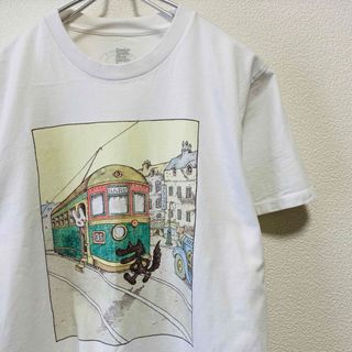 グラニフ(Design Tshirts Store graniph)の一点物　グラニフ 　 【 佐々木マキ　やっぱりおおかみ 】 Tシャツ(Tシャツ/カットソー(半袖/袖なし))