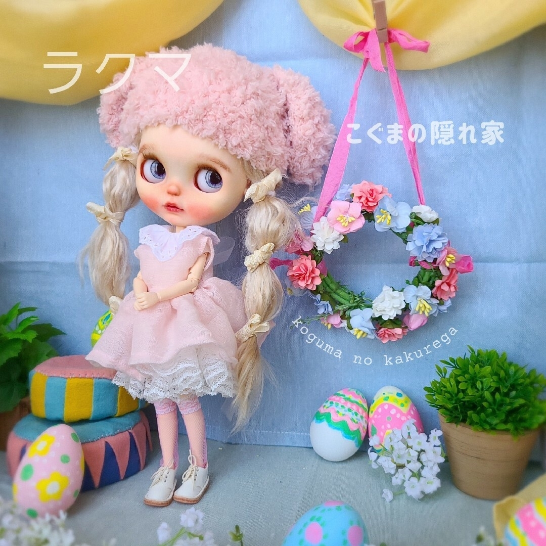 ブライス アウトフィット 4点セット 🌿🌸お花のフェアリーセット🌸🌿 ハンドメイドのぬいぐるみ/人形(その他)の商品写真