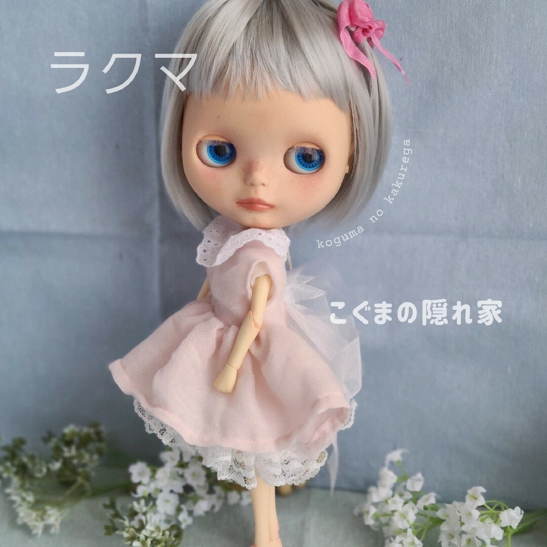 ブライス アウトフィット 4点セット 🌿🌸お花のフェアリーセット🌸🌿 ハンドメイドのぬいぐるみ/人形(その他)の商品写真