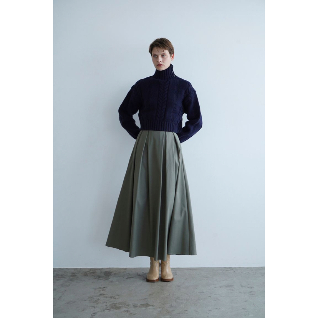 CLANE(クラネ)のCLANE♡クラネ　HIGH WAIST VOLUME MAXI SKIRT レディースのスカート(ロングスカート)の商品写真