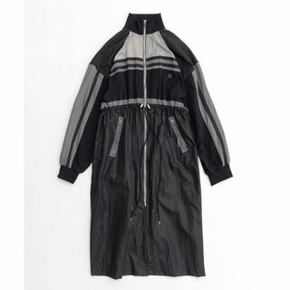 MAISON SPECIAL - 完売品 新品 MAISON SPECIAL サイドライントラックドレスコート 黒