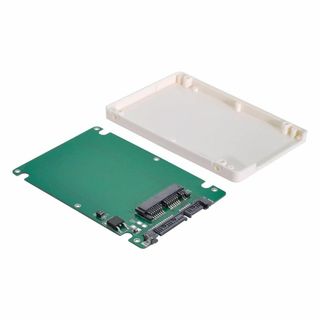 【色:グリーンマイクロSATA→SATA】NFHK 1.8インチ Micro S(PC周辺機器)