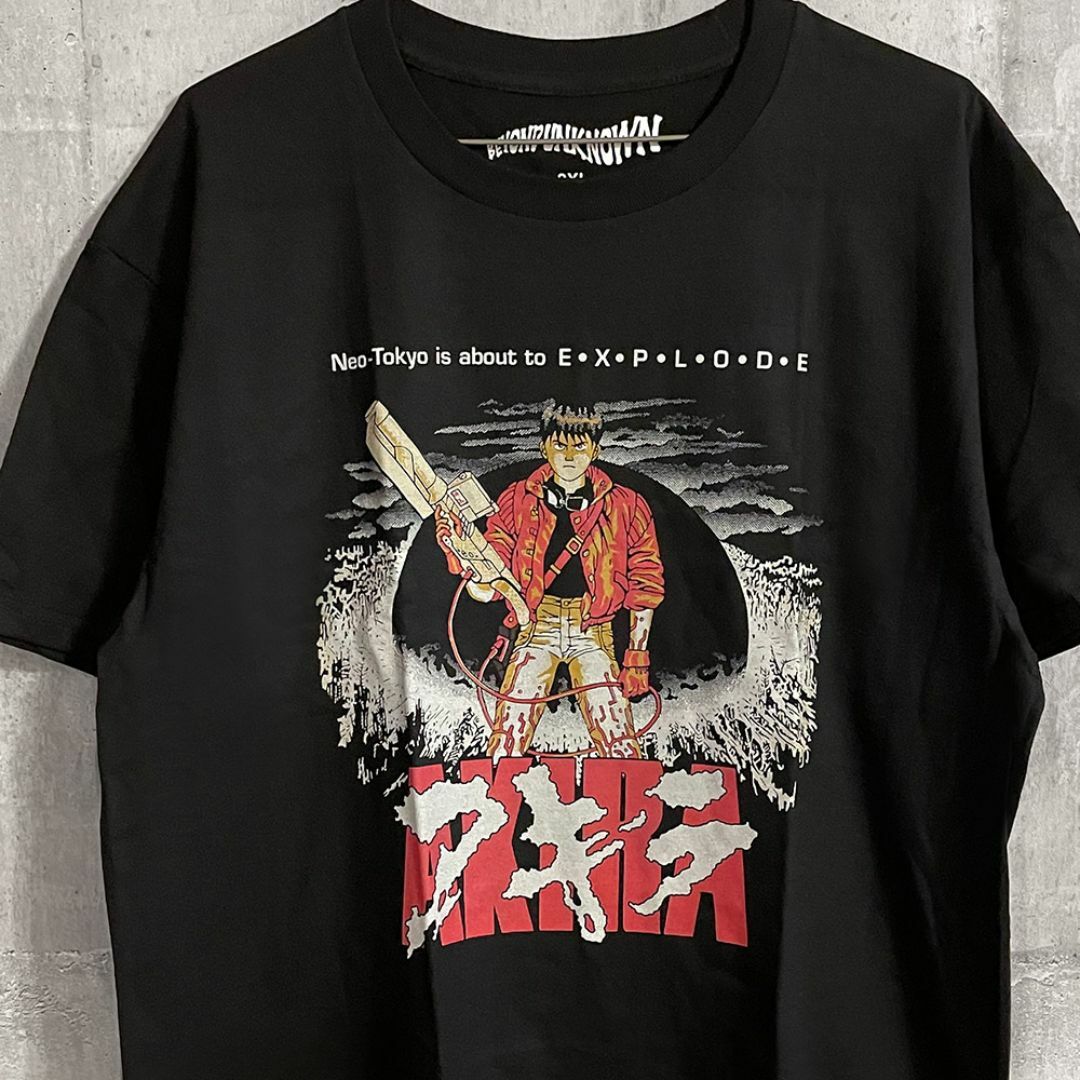 AKIRA アキラ 映画 アニメ Tシャツ 金田 哲雄 レトロ　エモい　個性 メンズのトップス(Tシャツ/カットソー(半袖/袖なし))の商品写真