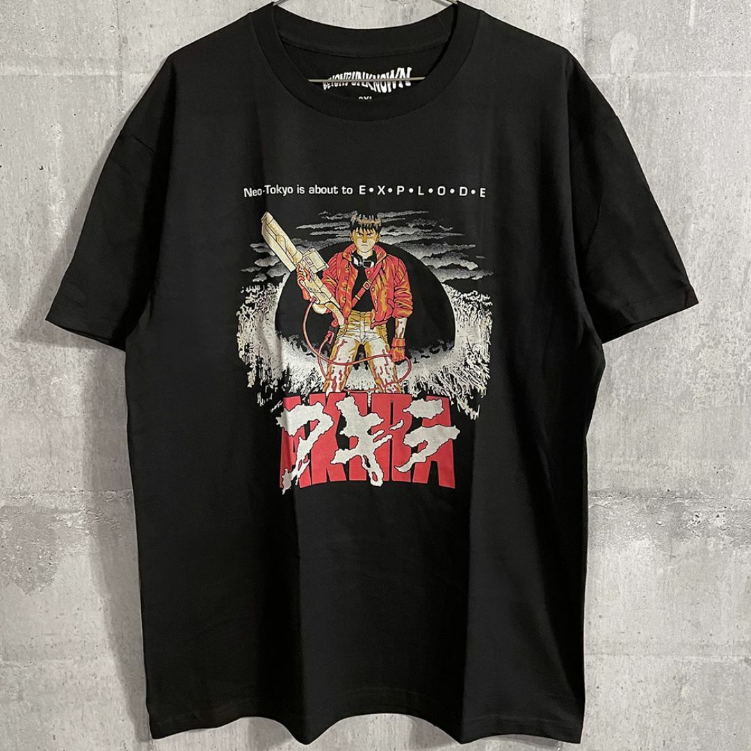 AKIRA アキラ 映画 アニメ Tシャツ 金田 哲雄 レトロ　エモい　個性 メンズのトップス(Tシャツ/カットソー(半袖/袖なし))の商品写真