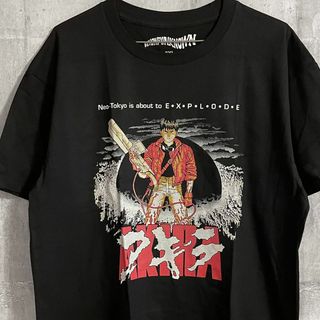 AKIRA アキラ 映画 アニメ Tシャツ 金田 哲雄 レトロ　エモい　個性(Tシャツ/カットソー(半袖/袖なし))