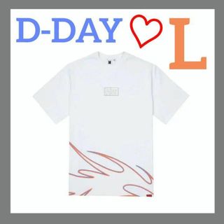 ボウダンショウネンダン(防弾少年団(BTS))のBTS　ユンギ　オーバーサイズ　Tシャツ　L　D-DAY　公式　即日　新品未着用(アイドルグッズ)