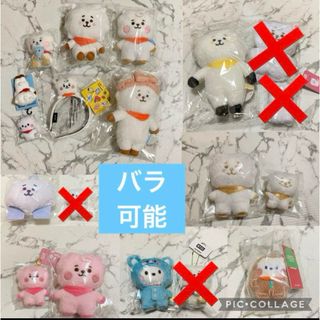 ビーティーイシビル(BT21)のBT21 防弾少年団 RJ ジン マスコット ぬいぐるみ(アイドルグッズ)