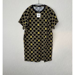 【新品】MOSCHINO  モスキーノ　Tシャツワンピース