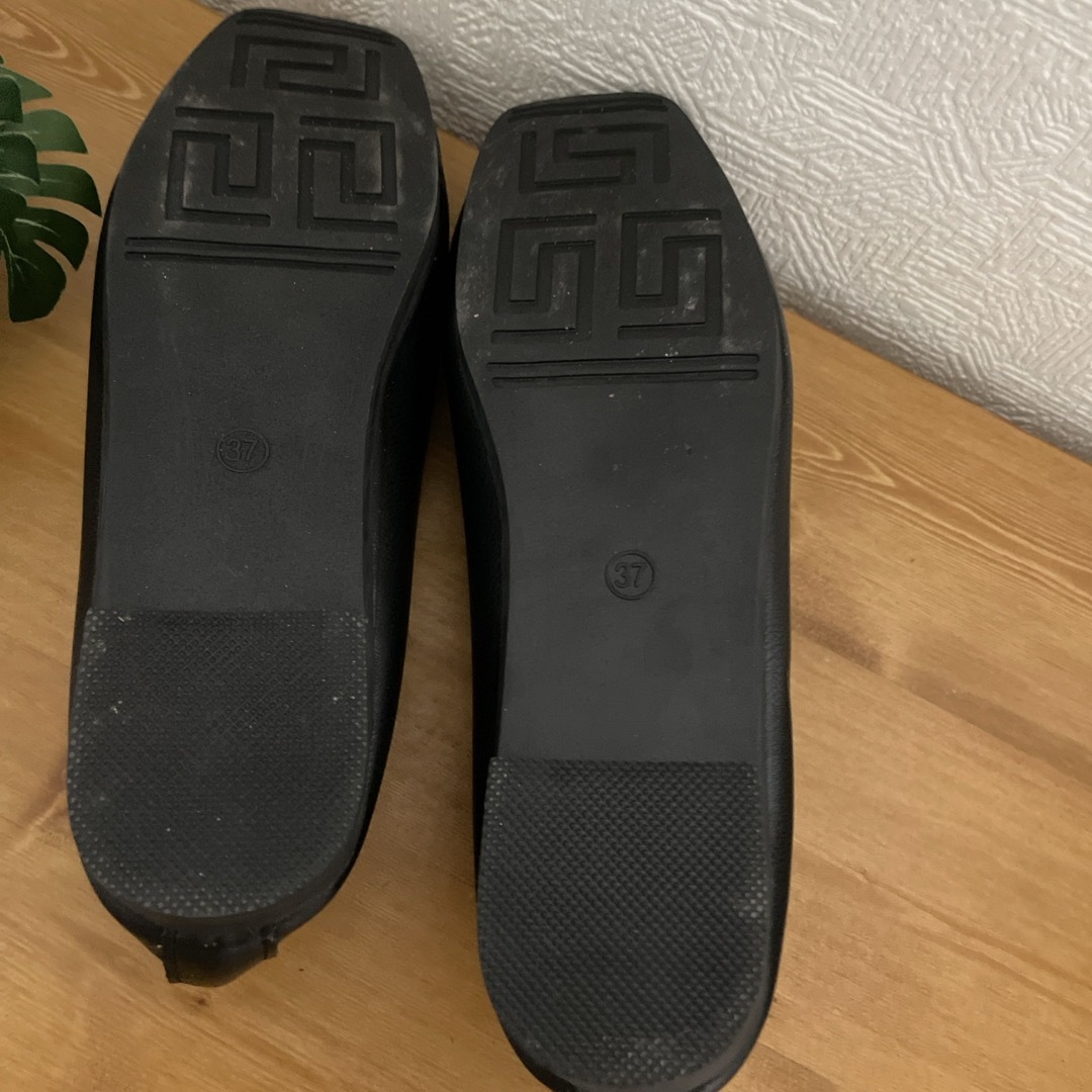 【fashion】黒　ペタンコ　バブーシュ　柔らかパンプス レディースの靴/シューズ(スリッポン/モカシン)の商品写真