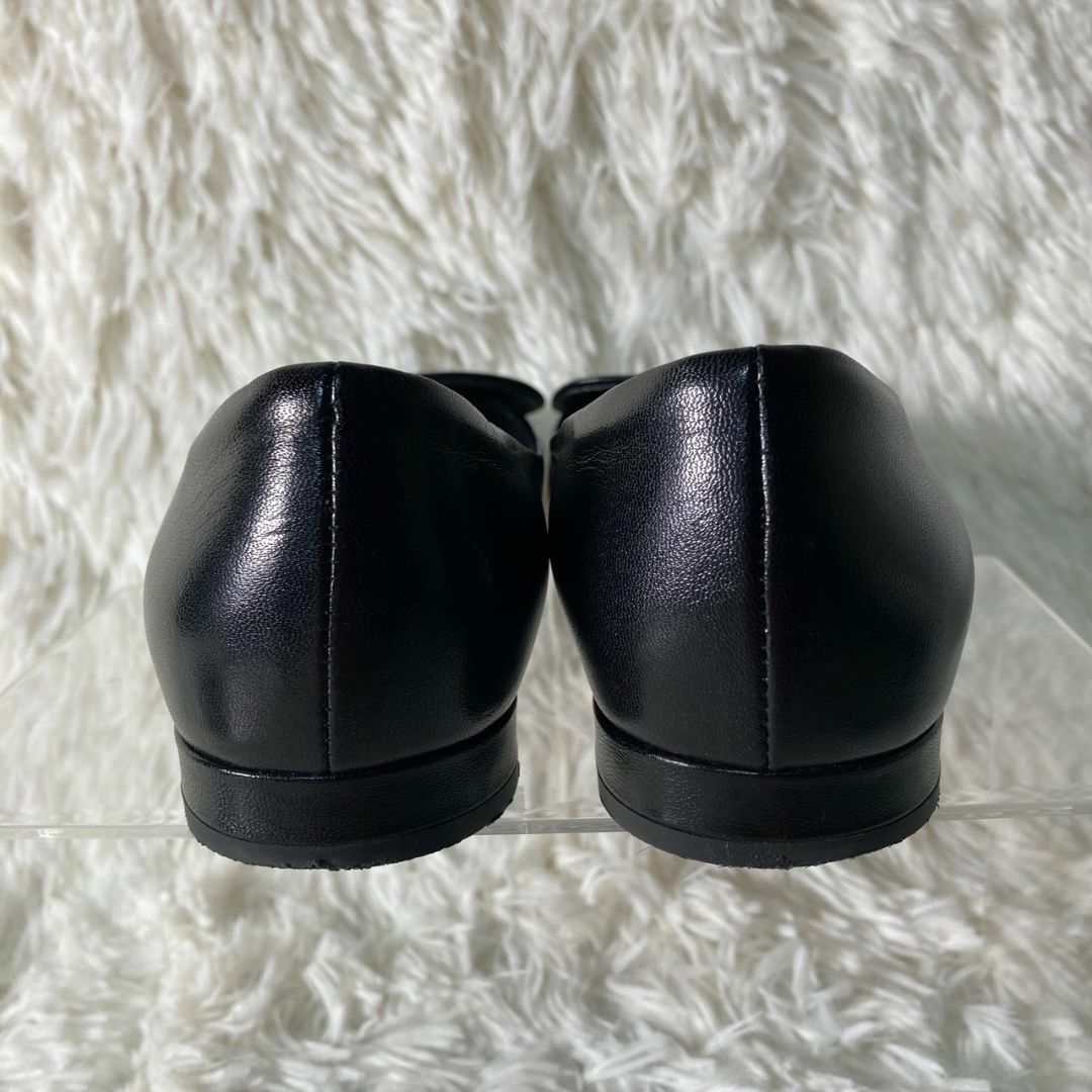 FABIO RUSCONI(ファビオルスコーニ)の極美品 ファビオルスコーニ ポインテッドトゥ ローヒールシューズ 約22.5 レディースの靴/シューズ(ハイヒール/パンプス)の商品写真