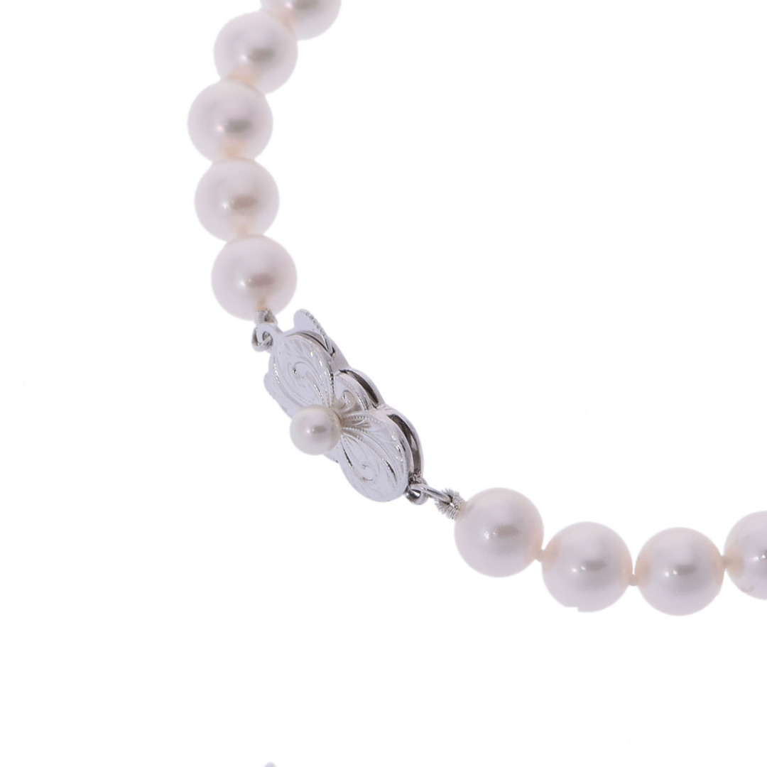 MIKIMOTO(ミキモト)の中古 ミキモト MIKIMOTO レディース ネックレス シルバー レディースのアクセサリー(ネックレス)の商品写真