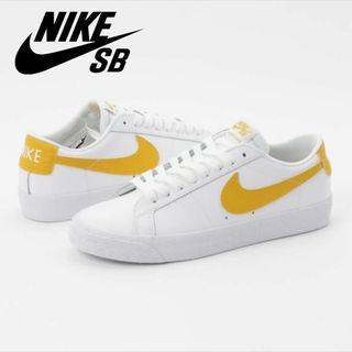 ■ NIKE SB Zoom Blazer Low White Gold 26(スニーカー)