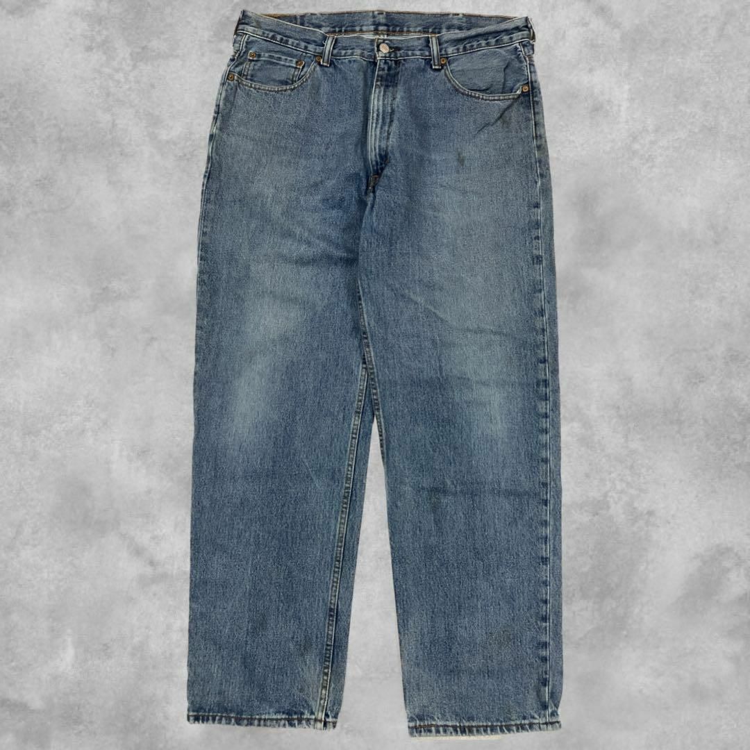 Levi's(リーバイス)の【美品】Levi's 550 W38L32 バギーデニム XXL相当 ブルー メンズのパンツ(デニム/ジーンズ)の商品写真