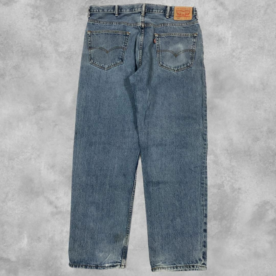 Levi's(リーバイス)の【美品】Levi's 550 W38L32 バギーデニム XXL相当 ブルー メンズのパンツ(デニム/ジーンズ)の商品写真