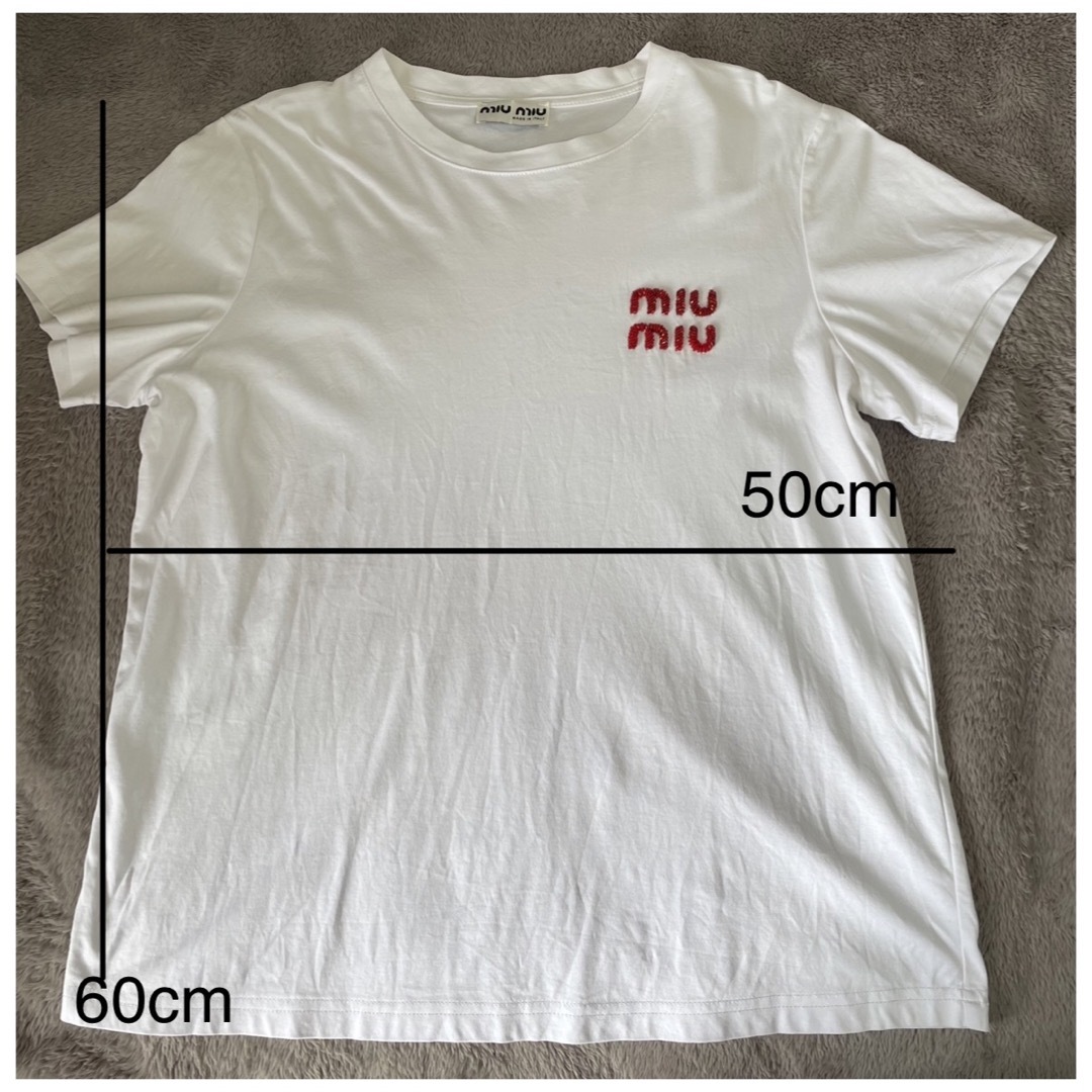 miumiu(ミュウミュウ)のTシャツMIUMIU レディースのトップス(Tシャツ(半袖/袖なし))の商品写真