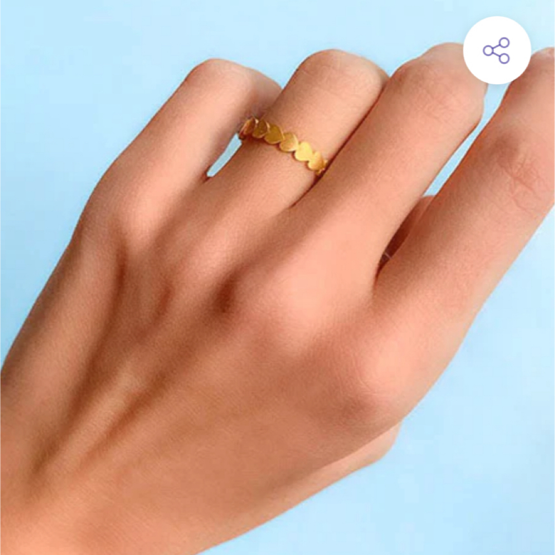 Marie Helene de Taillac "ラブ" バンドリング GOLD レディースのアクセサリー(リング(指輪))の商品写真