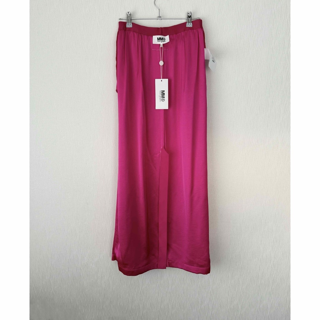 MM6(エムエムシックス)の【新品】MM6MaisonMargiela  ピンク 2way ロングスカート レディースのスカート(ロングスカート)の商品写真