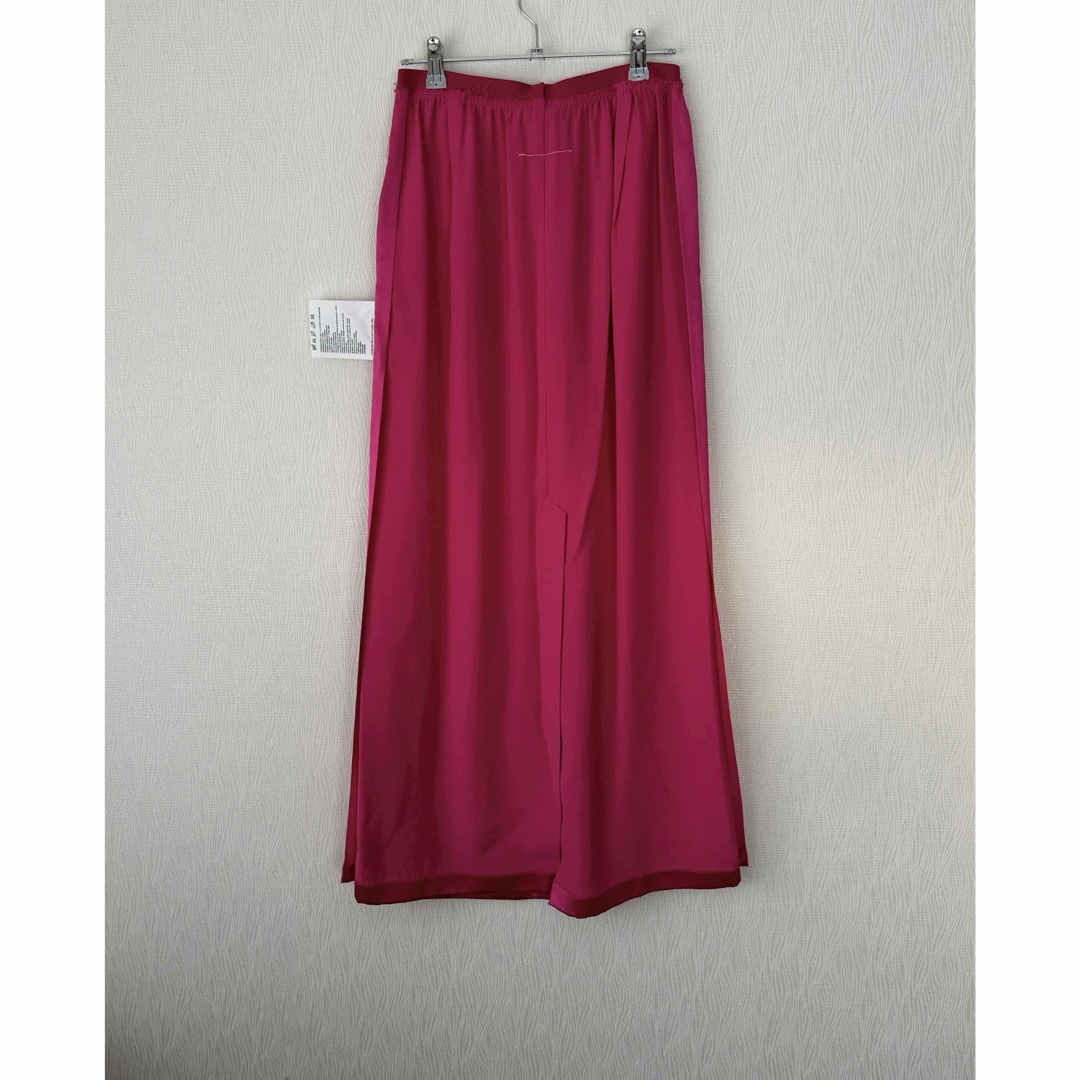 MM6(エムエムシックス)の【新品】MM6MaisonMargiela  ピンク 2way ロングスカート レディースのスカート(ロングスカート)の商品写真