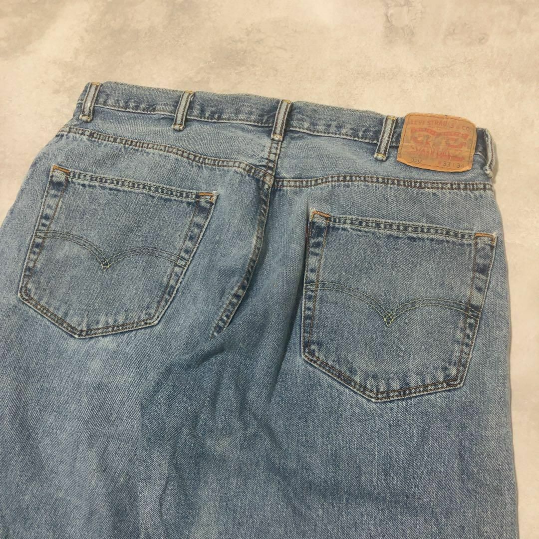 Levi's(リーバイス)の【美品】Levi's 550 W38L34 バギーデニム XXL相当 ブルー メンズのパンツ(デニム/ジーンズ)の商品写真