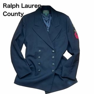 ラルフローレン(Ralph Lauren)のRALPH LAUREN COUNTRY 紺ブレ ナポレオン 刺繍 希少(テーラードジャケット)