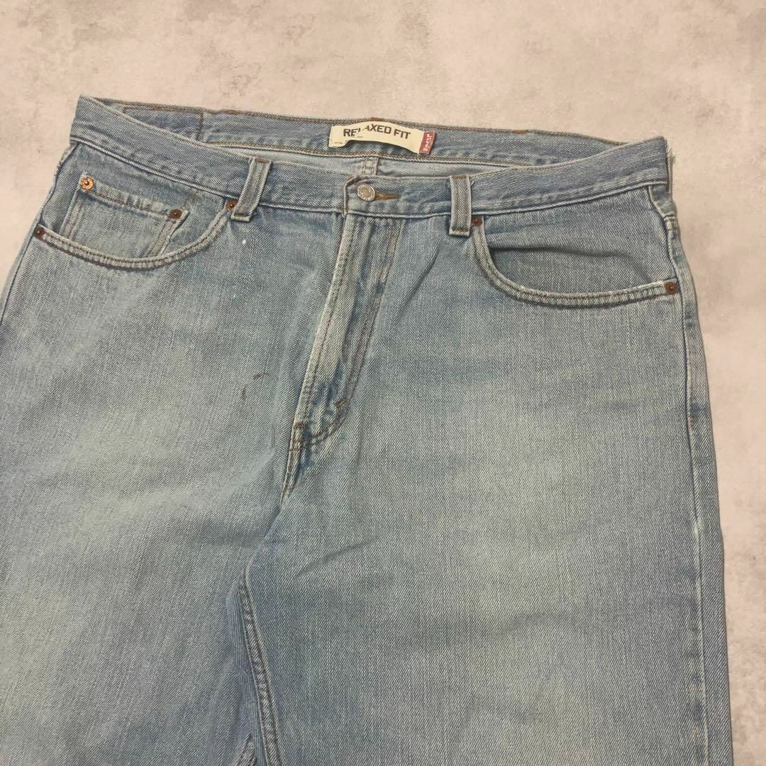 Levi's(リーバイス)の【美品】Levi's 550 W38L30 バギーデニム XXL相当 ブルー メンズのパンツ(デニム/ジーンズ)の商品写真