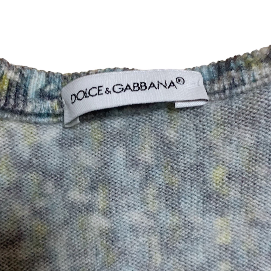 DOLCE&GABBANA(ドルチェアンドガッバーナ)のDOLCE&GABBANA ドルチェ&ガッバーナ  ニットベスト 74〜80cm キッズ/ベビー/マタニティのベビー服(~85cm)(ニット/セーター)の商品写真