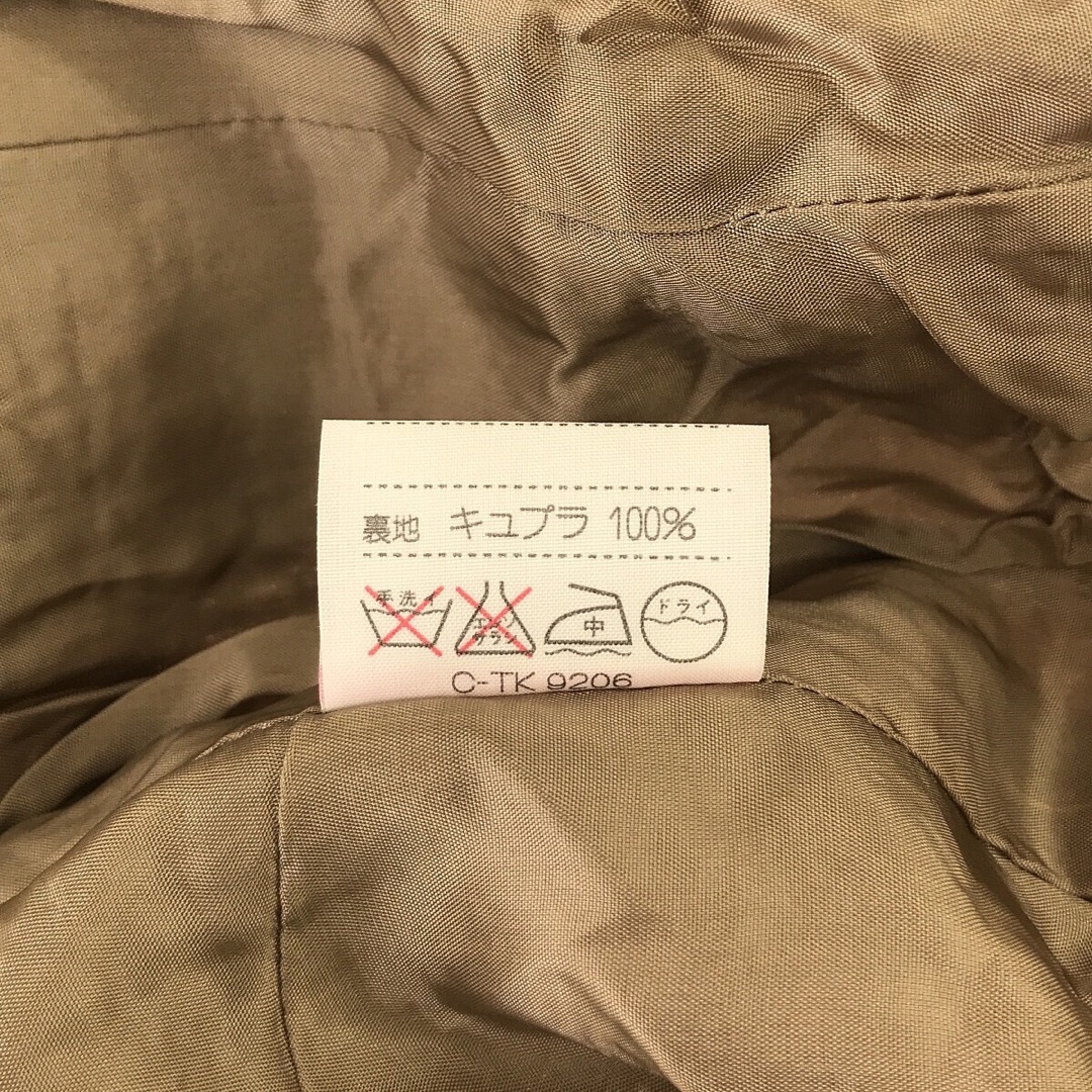 Sumako Ito イトウスマコ ジャケット ブラウン 金ボタン キュプラ  メンズのジャケット/アウター(テーラードジャケット)の商品写真