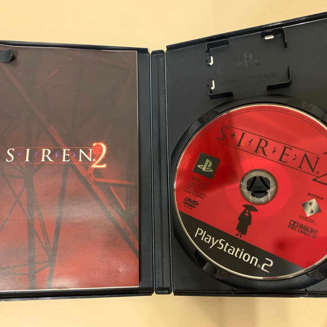 PlayStation2(プレイステーション2)のSIREN2（サイレン2） エンタメ/ホビーのゲームソフト/ゲーム機本体(家庭用ゲームソフト)の商品写真