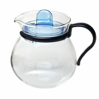 【サイズ:400ml_色:ブルー】iwaki(イワキ) 耐熱ガラス ティーポット(容器)