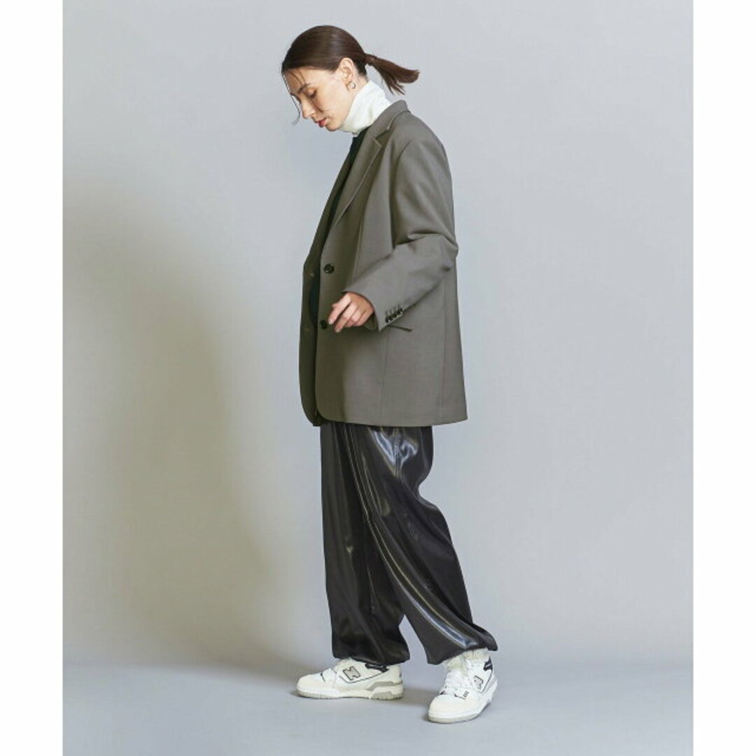 BEAUTY&YOUTH UNITED ARROWS(ビューティアンドユースユナイテッドアローズ)の【DK.GRAY】【M】シングル ビッグ ジャケット レディースのジャケット/アウター(テーラードジャケット)の商品写真