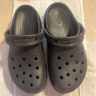 crocs - Crocs クロックス ブラック 黒 サイズ6