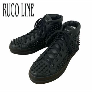 ルコライン(RUCO LINE)の■ RUCO LINE 2361 STUDS NATURE NERO 38(スニーカー)