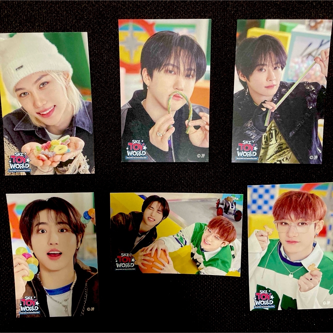 Stray Kids(ストレイキッズ)のSKZ TOY WORLD FCくじ　ステッカー各種 エンタメ/ホビーのタレントグッズ(アイドルグッズ)の商品写真