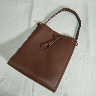 DEUXIEME CLASSE - 【美品】 アンドミューク TELLUS トートバッグ ワンショルダー ブラウン