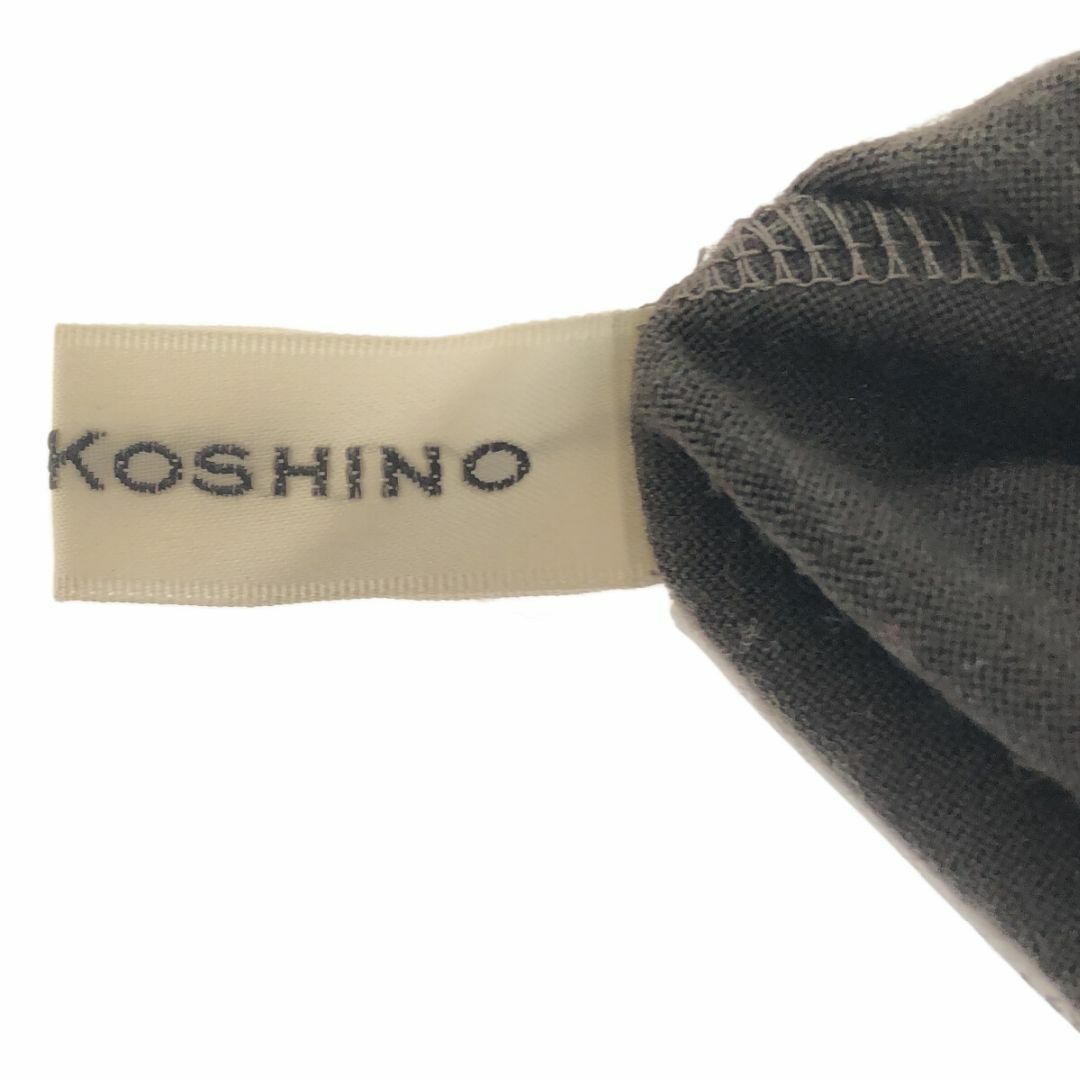 HIROKO KOSHINO(ヒロココシノ)のHIROKO KOSHINO ヒロココシノ トップス カットソー Uネック レディースのトップス(カットソー(長袖/七分))の商品写真