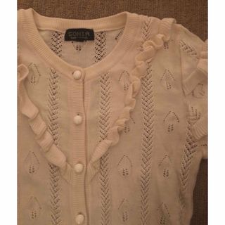 SONIA RYKIEL frill cardigan tops🌟