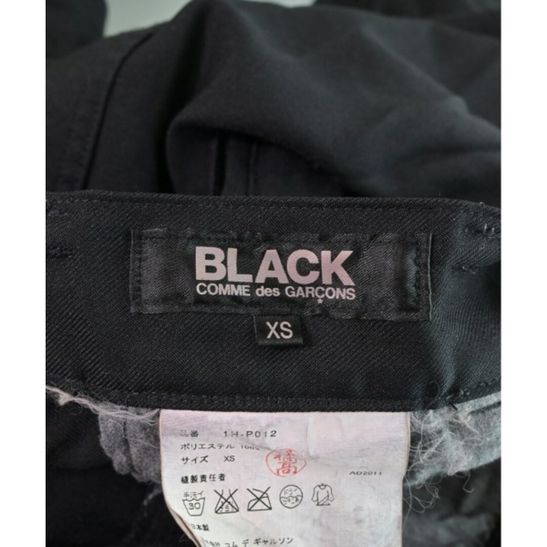 BLACK COMME des GARCONS(ブラックコムデギャルソン)のBLACK COMME des GARCONS パンツ（その他） XS 黒 【古着】【中古】 レディースのパンツ(その他)の商品写真