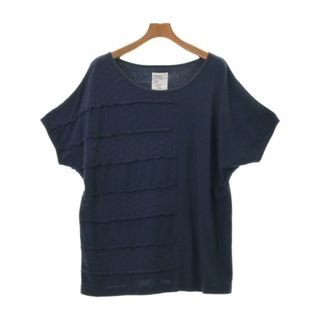 シャリーフ(SHAREEF)のSHAREEF シャリーフ Tシャツ・カットソー 1(S位) 紺 【古着】【中古】(Tシャツ/カットソー(半袖/袖なし))