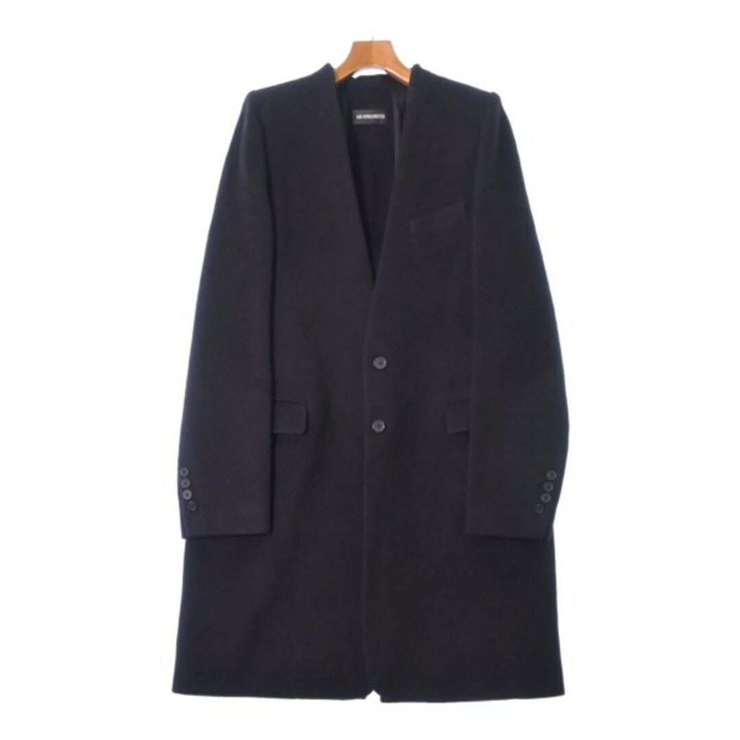 Ann Demeulemeester(アンドゥムルメステール)のANN DEMEULEMEESTER コート（その他） 48(L位) 黒 【古着】【中古】 メンズのジャケット/アウター(その他)の商品写真