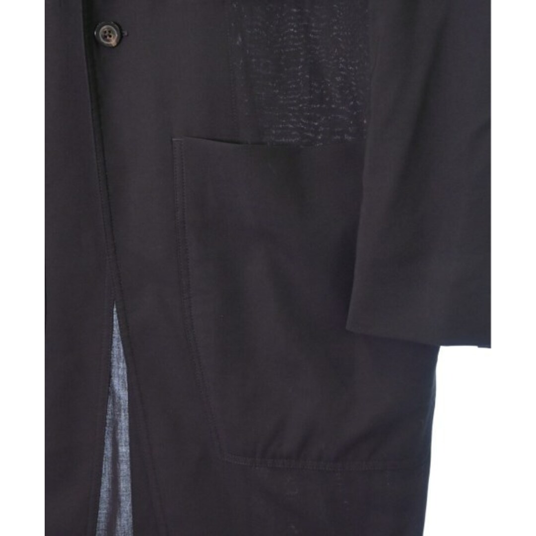 Rick Owens リックオウエンス コート 50(XL位) 黒 【古着 Rick Owens リックオウエンス コート 50(XL位) 黒 【古着