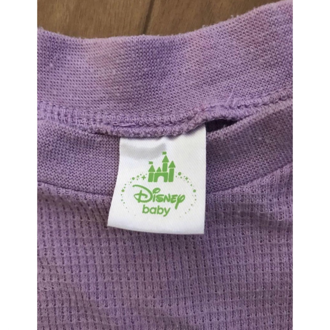 Disney(ディズニー)のDisney Baby ミニーちゃん　95 パープル　トップス　半袖　Tシャツ　 キッズ/ベビー/マタニティのキッズ服女の子用(90cm~)(Tシャツ/カットソー)の商品写真