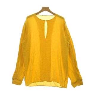 ステラマッカートニー(Stella McCartney)のSTELLA McCARTNEY カジュアルシャツ 44(L位) 黄 【古着】【中古】(シャツ/ブラウス(長袖/七分))