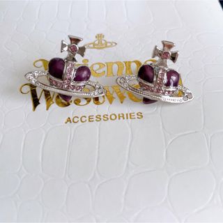 ヴィヴィアンウエストウッド(Vivienne Westwood)のヴィヴィアン ディアマンテ ハート ピアス(ピアス)