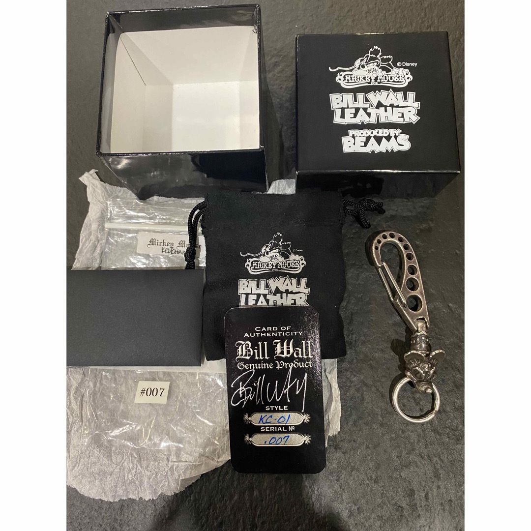 BILL WALL LEATHER - BWL×Disney Mickey Mouse×BEAMS キー BILL WALL LEATHER - BWL×Disney Mickey Mouse×BEAMS キー