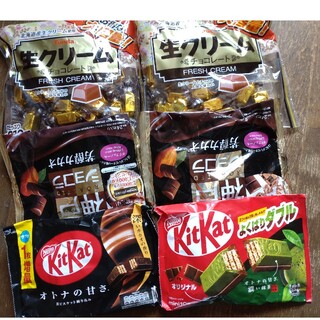 生クリームチョコ　キットカット　チョコレート菓子詰め合わせセット(菓子/デザート)