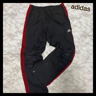 アディダス(adidas)のadidas アディダス ジャージ ズボン ボトムス ブラック ストライプ 運動(ウェア)