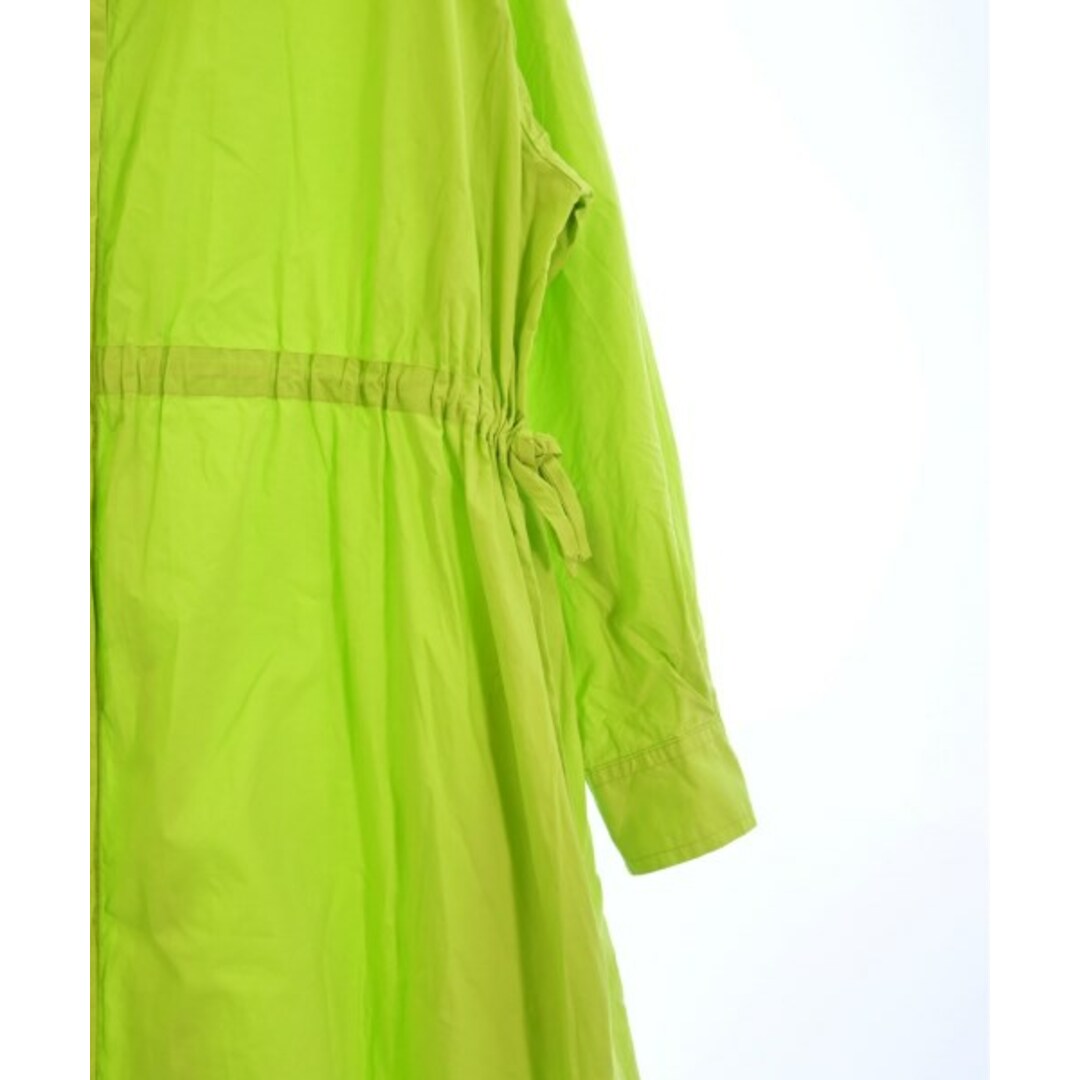 ROBERTO COLLINA ロベルトコリーナ シャツワンピース XS 黄緑 ROBERTO COLLINA ロベルトコリーナ シャツワンピース XS 黄緑