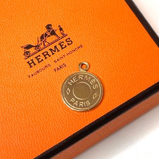 エルメス(Hermes)のエルメス　HERMES  セリエ　コイン　ペンダントトップ　チャーム　ゴールド(ネックレス)